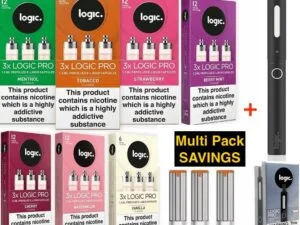 Buy Disposable Pods Logic Pro Capsules Prefilled Capsule Pods + Opt Starter Kit | up to 10 packs
