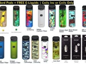 Buy  Smok NORD Vape Starter Kit inc FREE Mystery Nic Free E- Liquid