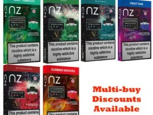 Buy NZO 10mg Vape Pod Refills | Leprechaun and SAVACCO E liquid  - Free UK Next Day Delivery (no minimum spend)