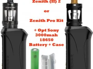 Buy Innokin Kroma R " Zenith 2 | Zenith Pro Tank Kit + 18650 Battery  - Free UK Next Day Delivery (no minimum spend)