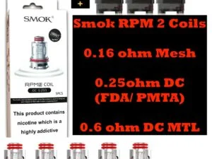Buy  Smok RPM 2 Mesh | DC | FDA  Coils and RPM 1 & 2 Pods