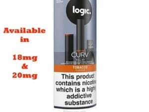 Buy Disposable Cartridge Logic Curv Full E-cigarette Starter kit
