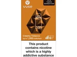Buy Disposable Pods Vuse Creamy Tobacco Nic Salt ePod cartridges