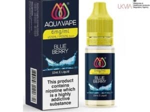 Buy 6mg Aquavape Blueberry 6mg E liquid
