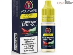 Buy 6mg Aquavape Raspberry Menthol 6mg E liquid