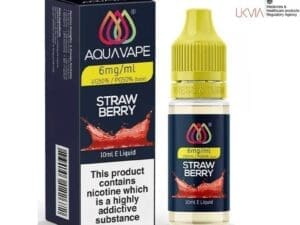 Buy 6mg Aquavape Strawberry 6mg E liquid