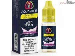 Buy 6mg Aquavape Wild Berry 6mg 50:50 Eliquid