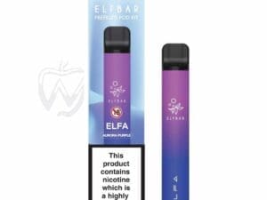 Buy ELF Bar Elfa Rechargeable Pod Kit - Aurora Purple + 1 Pod  - Free UK Next Day Delivery (no minimum spend)