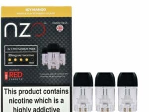 Buy NZO Icy Mango 20mg Nic Salt Pod Disposable Pods - Free UK Next Day Delivery (no minimum spend)