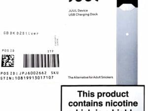 Buy Original Juul Silver Device | Juul 1 Juul - Free UK Next Day Delivery (no minimum spend)