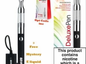 Buy 88Vape Deluxe Vape Pen and Coils  - Free UK Next Day Delivery (no minimum spend)