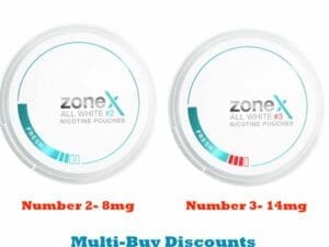 Buy Zone X Nicotine Pouches Nicotine Pouches - Free UK Next Day Delivery (no minimum spend)