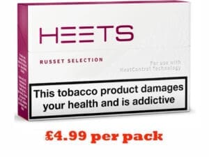 Buy IQOS Russet Heets Tobacco Sticks Heat not burn - Free UK Next Day Delivery (no minimum spend)
