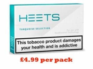 Buy IQOS Turquoise Heets Tobacco Sticks Heated Tobacco - Free UK Next Day Delivery (no minimum spend)