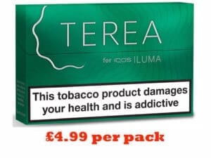Buy IQOS Green Terea Tobacco Sticks Heat not burn - Free UK Next Day Delivery (no minimum spend)