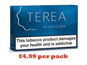 Buy IQOS Blue Terea Tobacco Sticks Heat not burn - Free UK Next Day Delivery (no minimum spend)