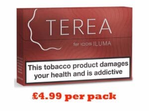 Buy IQOS Sienna Terea Tobacco Sticks Heat not burn - Free UK Next Day Delivery (no minimum spend)