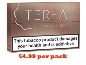 Buy IQOS Teak Terea Tobacco Sticks Heat not burn - Free UK Next Day Delivery (no minimum spend)