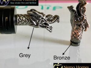 Buy  510 Thread BIG Dragon Drip Tip in Steel | Bronze |